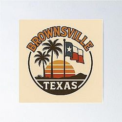 Brownsville Texas poster