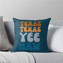 Texas (Scholar) Throw Pillow
