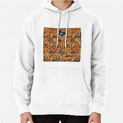 Texas Fabric Art: Lone Star State Colors Hoodie