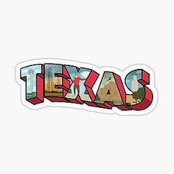 Greetings from Texas Sticker