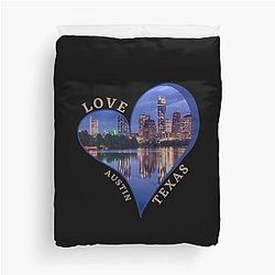 Love Austin Texas Duvet Cover
