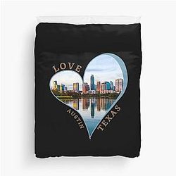 Love Austin Texas Duvet Cover