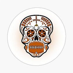 Texas de Muerte Sticker