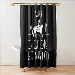 Texas Is Calling and I Must Go Shower Curtain