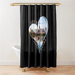 Love Austin Texas Shower Curtain