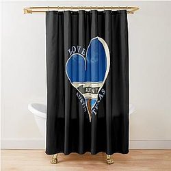 Love Austin, Texas Shower Curtain