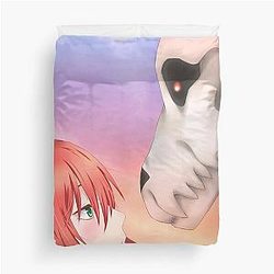 Elias Ainsworth The Ancient Magus Bride Fine Art Anime Duvet Cover