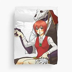 Elias Ainsworth The Ancient Magus Bride Artwork Duvet Cover