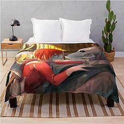 Elias Ainsworth The Ancient Magus Bride Throw Blanket