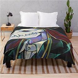 Elias Ainsworth The Ancient Magus Bride Design for Throw Blanket