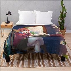Chise Hatori the Ancient Magus Bride Design for Fan Throw Blanket