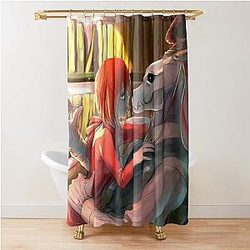 Elias Ainsworth The Ancient Magus Bride Design Shower Curtain