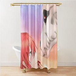 Elias Ainsworth The Ancient Magus Bride Fine Art Anime Shower Curtain