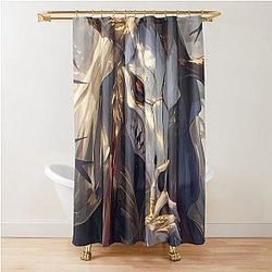 Elias Ainsworth The Ancient Magus Bride Mysterious Dark Fantasy Shower Curtain