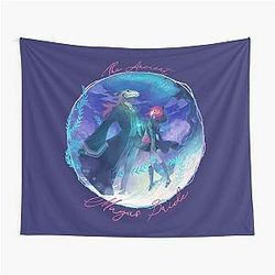 The Ancient Magus Bride Mahoutsukai no Yome Poster (Square Version) Tapestry