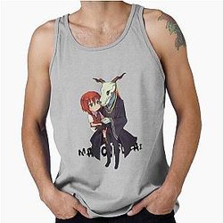 Mahoutsukai no Yome - The Ancient Magus Bride Hatori Chise Elias Ainsworth Chibi Anime Fanart Tank Top