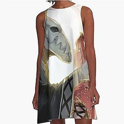 Elias Ainsworth The Ancient Magus Bride Epic Artwork for Fan A-Line Dress 
becomes: 

Elias Ainsworth The Ancient Magus Bride Fan Art A-Line Dress