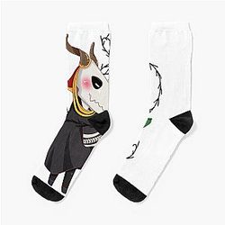 Retro The Ancient Magus Bride Elias And Chise Music Socks