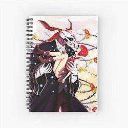 Elias Ainsworth The Ancient Magus's Bride Design Fan Art Spiral Notebook