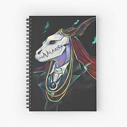 Elias Ainsworth The Ancient Magus Bride Design for Fan Spiral Notebook
