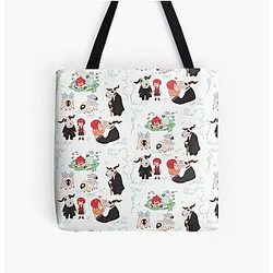 Mahou Tsukai no Yome The Ancient Magus Bride Chibi All Over Print Tote Bag