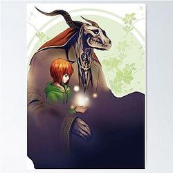 Elias Ainsworth The Ancient Magus Bride Drawing for Poster