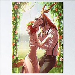 Elias Ainsworth The Ancient Magus' Bride Design For Fan Poster