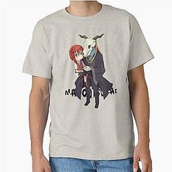 Mahoutsukai no Yome - The Ancient Magus Bride Hatori Chise Elias Ainsworth Chibi Anime Fanart Classic T-Shirt