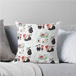 Mahou Tsukai no Yome Chibi Throw Pillow
