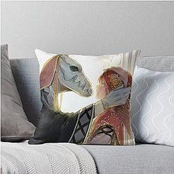 Elias Ainsworth The Ancient Magus Bride Epic Artwork for Fan Throw Pillow