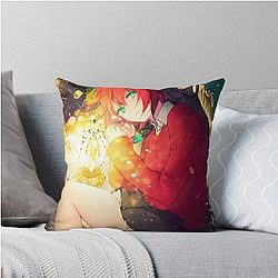 Chise Hatori The Ancient Magus Bride Anime Throw Pillow