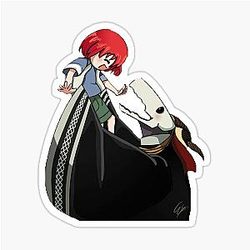 Chibi Chise & The Ancient Magus Bride Sticker