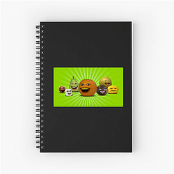 The Annoying Orange Merch The Annoying Orange Notebook