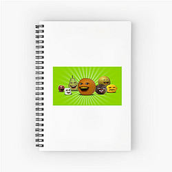 The Annoying Orange Merch The Annoying Orange Notebook