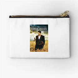 The Assassination of Jesse James stars Brad Pitt The Assassination Of Jesse James Zipper Pouches