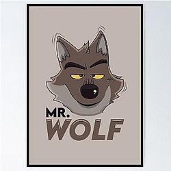 Mr. Wolf The Bad Guys Poster