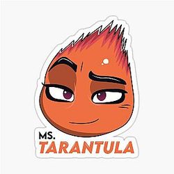 Ms. Tarantula - The Bad Guys Stickers