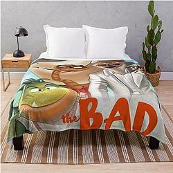 The Bad Guys Movie Blanket