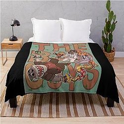 The Bad Guys Throw Blanket