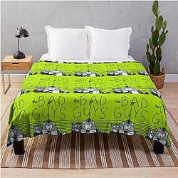 The Bad Guys Throw Blanket