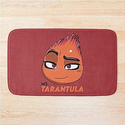 Ms. Tarantula The Bad Guy Bath Mat