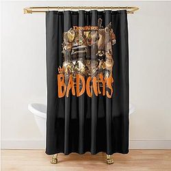 The Bad Guys Shower Curtain