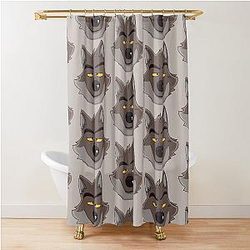 Mr. Wolf The Bad Guys Shower Curtain
