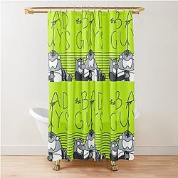 The Bad Guys Shower Curtain