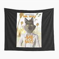 The Bad Guys Classic Film Poster Tapestry