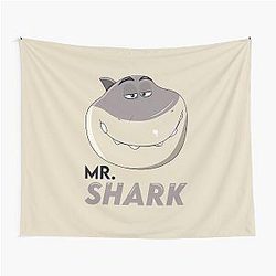 Mr. Shark The Bad Guys Tapestry