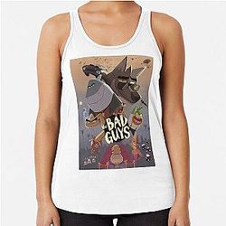 The Bad Guys Racerback Tank Top