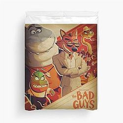 The Bad Guys Movie 2022 Mr Piranha Poster Cover