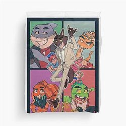The Bad Guys Movie Duvet Cover