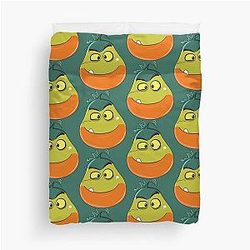 Mr. Piranha - The Bad Guy Duvet Cover